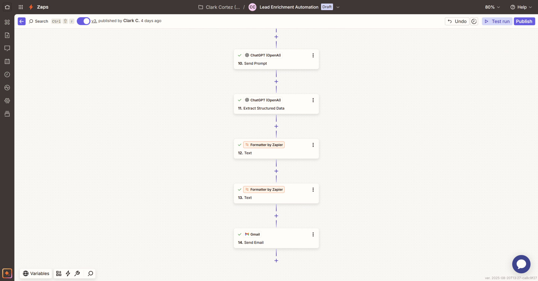 Lead Enrichment Automation - Cont.