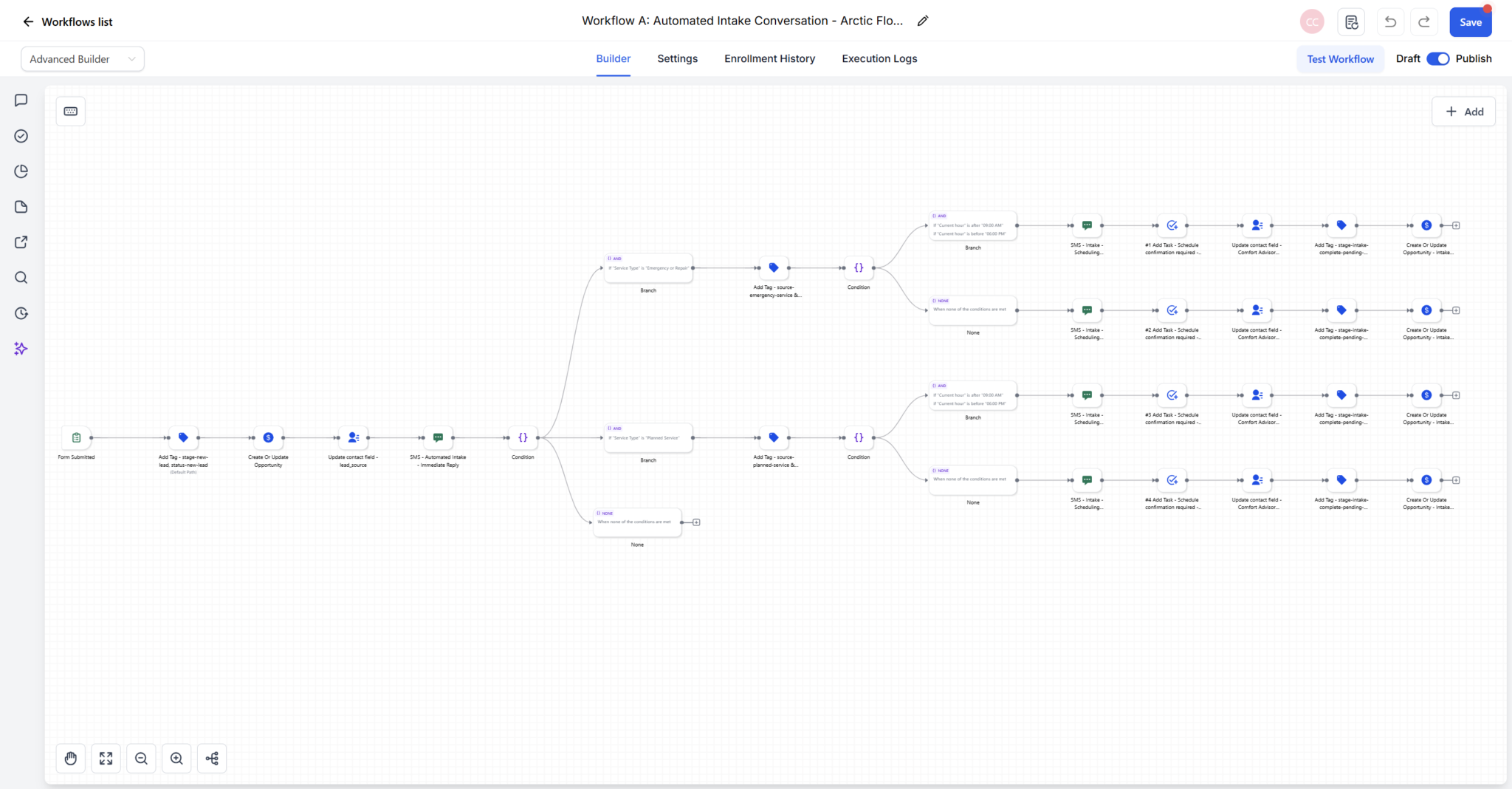 Automated Lead Intake