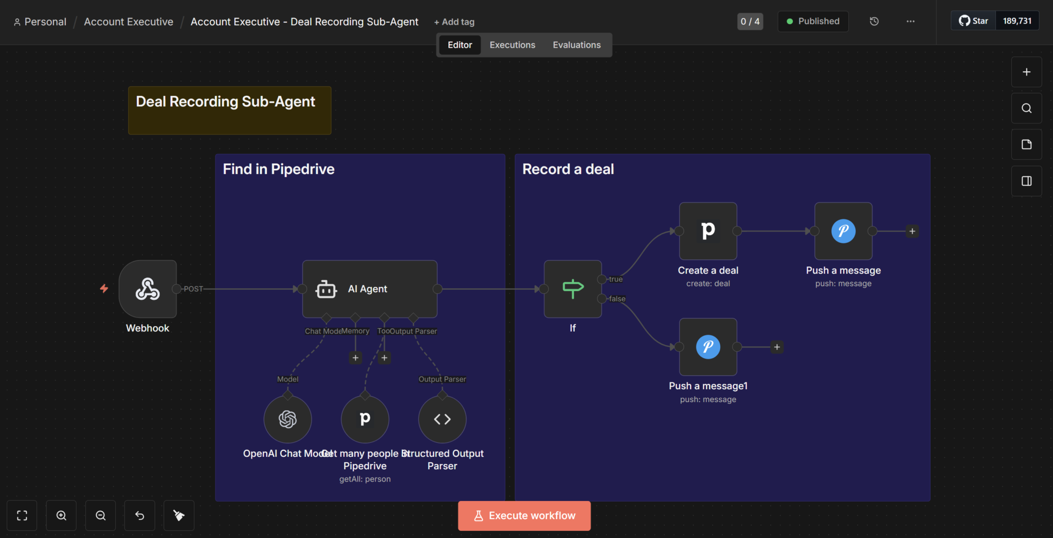 Deal Recording Sub-Agent